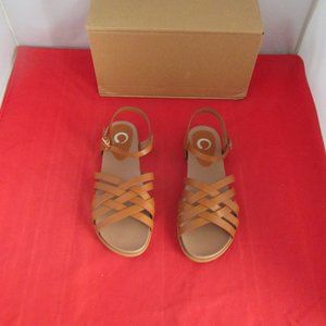 JOURNEE COLLECTION Women's Kimmie Sandals - Tan - US Size 7 1/2 M  -  #691